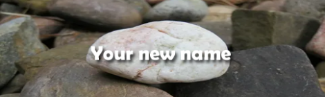 Your New Name according to Revelation chapter 3